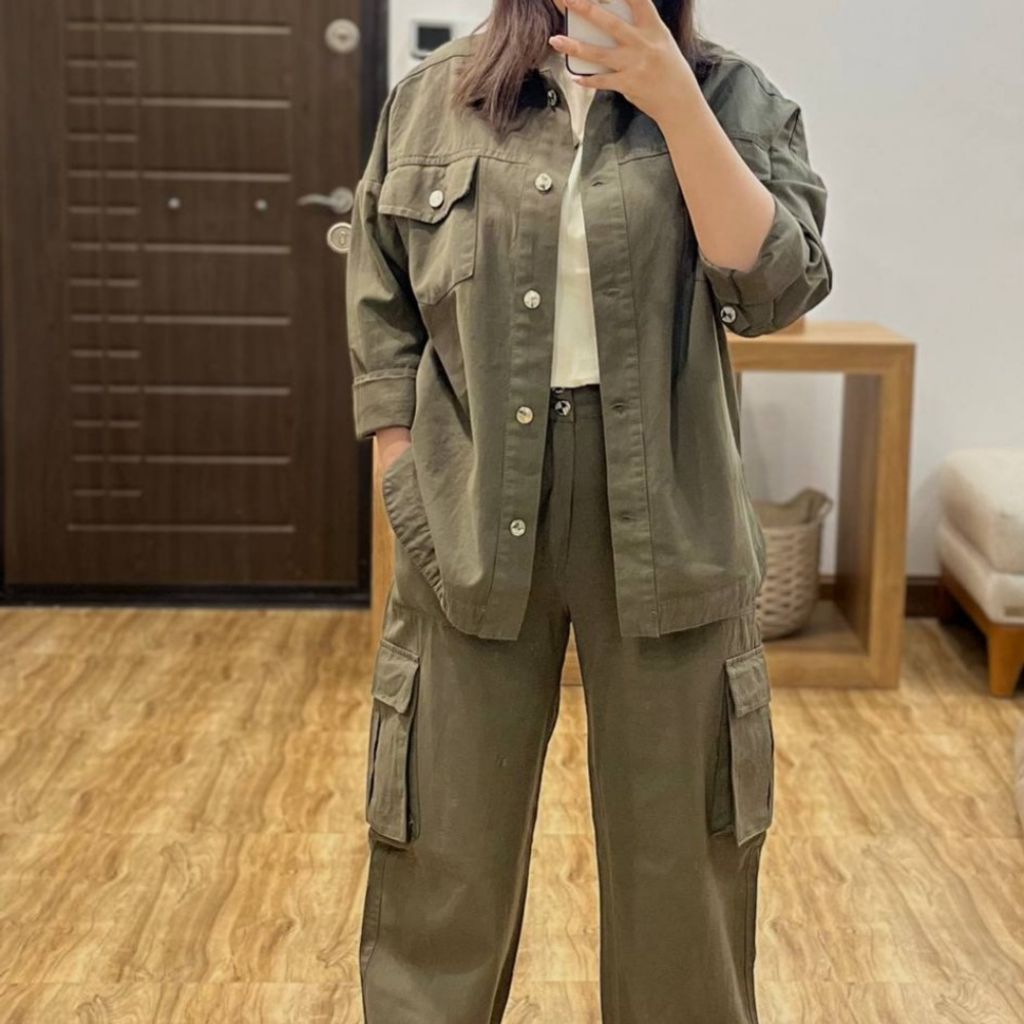 خرید انلاین ست دو تیک شومیز و شلوار کتان