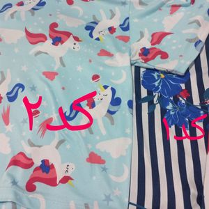 ست تیشرت وشورتک گیاهی