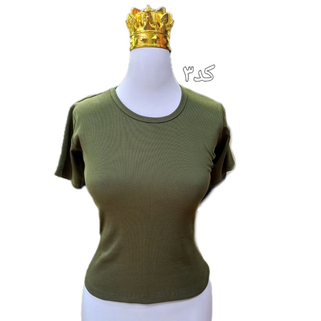 مشخصات کراپ آستین کوتاه کد 715