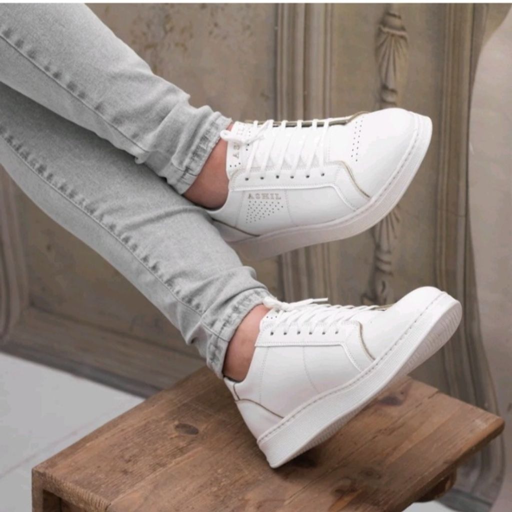 فروش اینترنتی کفش اسپرت مردانه مدل آراس رنگ سفید