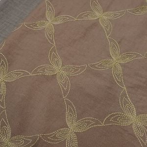 خرید اینترنتی پارچه کرسپو خامه دوزی رنگی