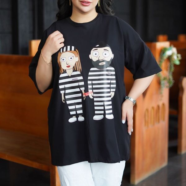 تیشرت لانگ prin