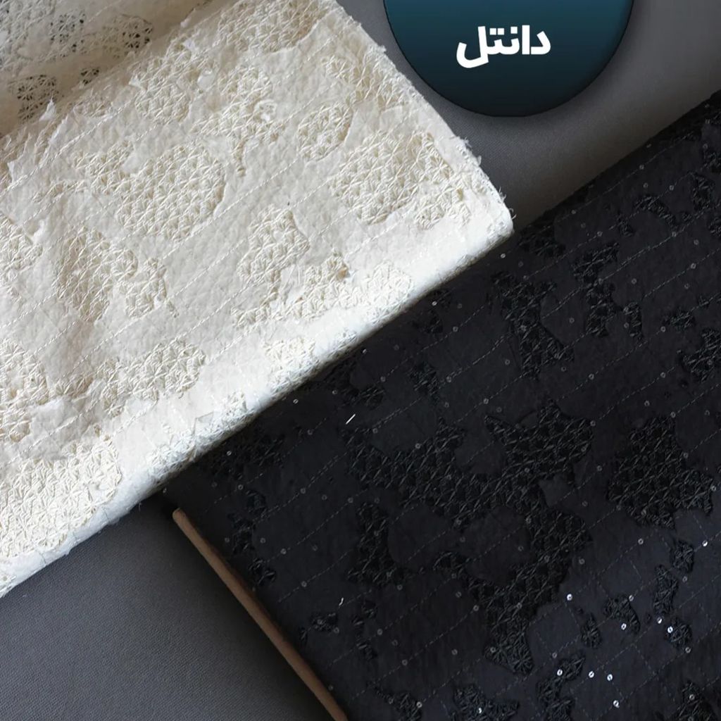 قیمت ارزان پارچه دانتل قلاب بافی