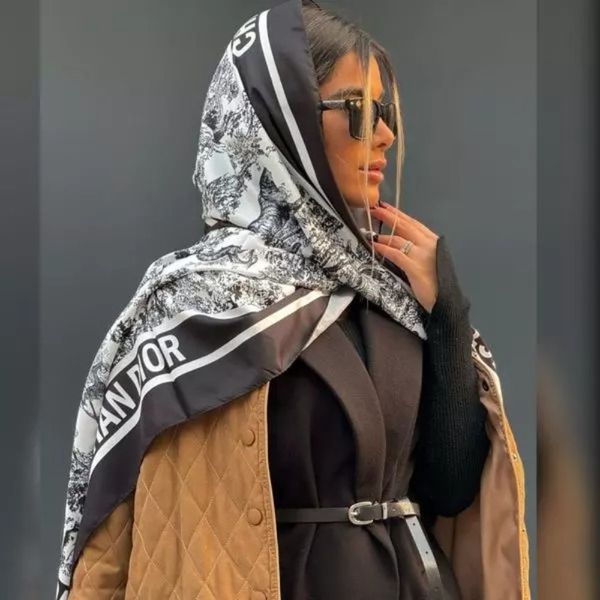 شال دیور جنگلی تمام نخ