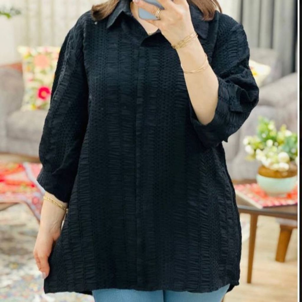 فروش اینترنتی مانتو پیراهنی تک جیب کوک