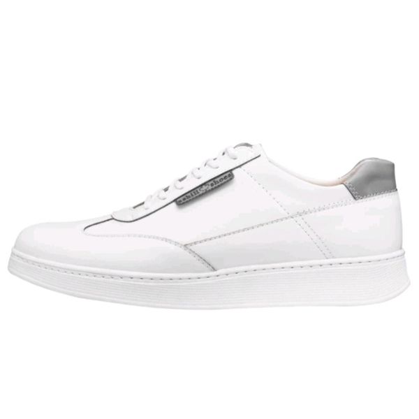 کفش کتونی مردانه مدل وندیک رنگ سفید طوسی