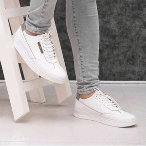 فروش اینترنتی کفش کتونی مردانه مدل وندیک رنگ سفید طوسی