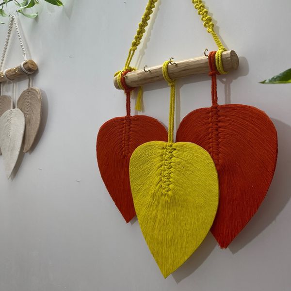 جاکلیدی برگ کاربردی مکرومه طرح هانا