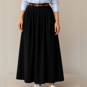 دامن لنین مهلا بدون کمربند