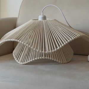 لوستر مکرومه بافی مدل خورشید