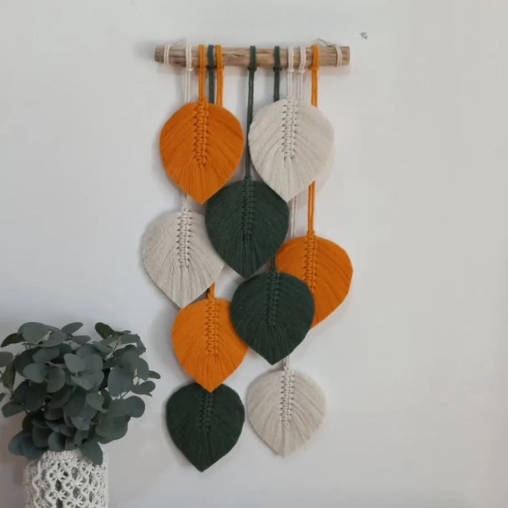 قیمت ارزان دیوار کوب مکرومه بافی مدل سحر