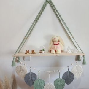 شلف اتاق کودک مکرومه بافی