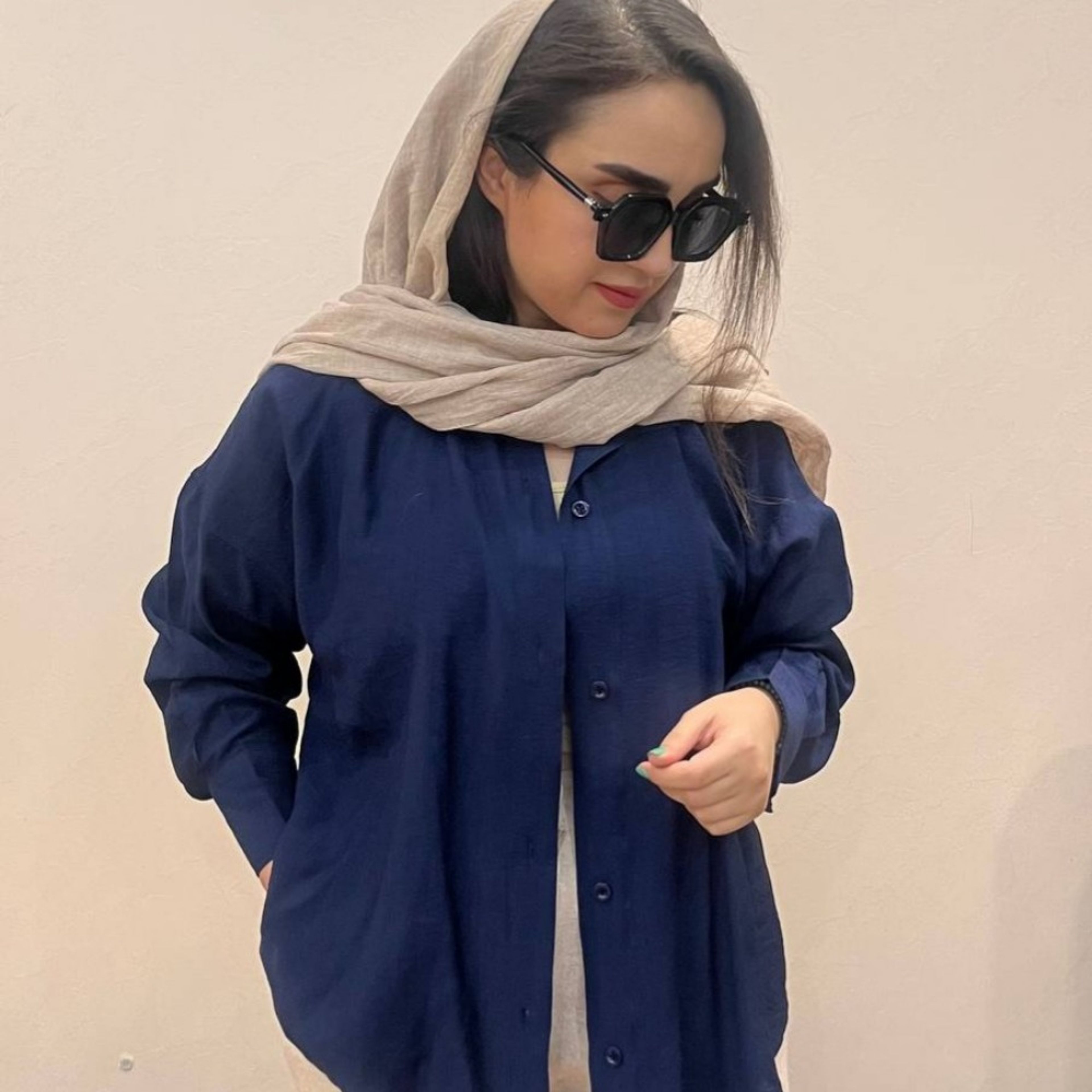 فروش اینترنتی شومیز  جنس پری سبک و خنک شومیز تابستانه