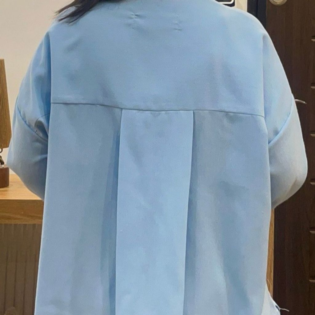 خرید اینترنتی شومیز لینن شومیز مانتویی سبک و خنک تابستانه