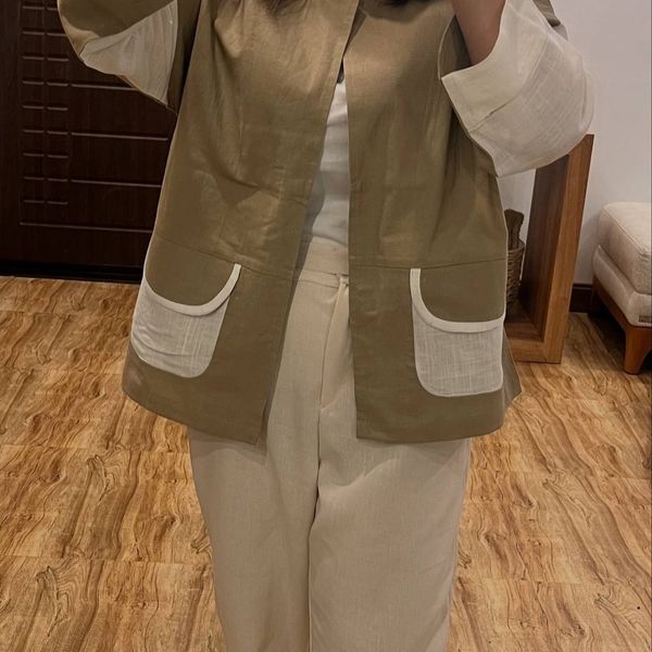 مانتو لینن سبک و خنک تابستانه