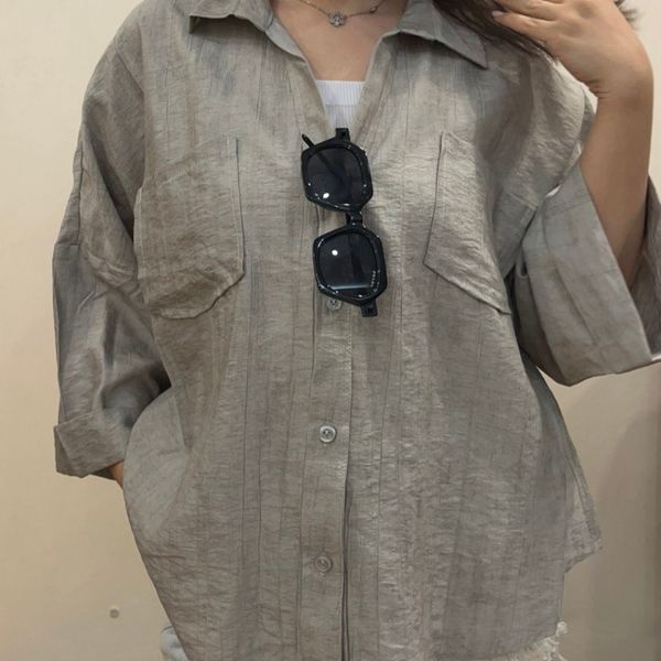 شومیز  جنس پری درجه یک سوپر سافت فری سایز