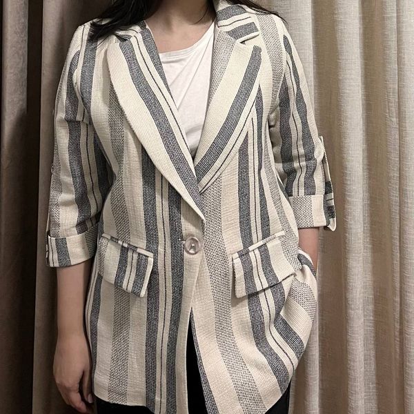 مانتو لینن کنفی فری سایز