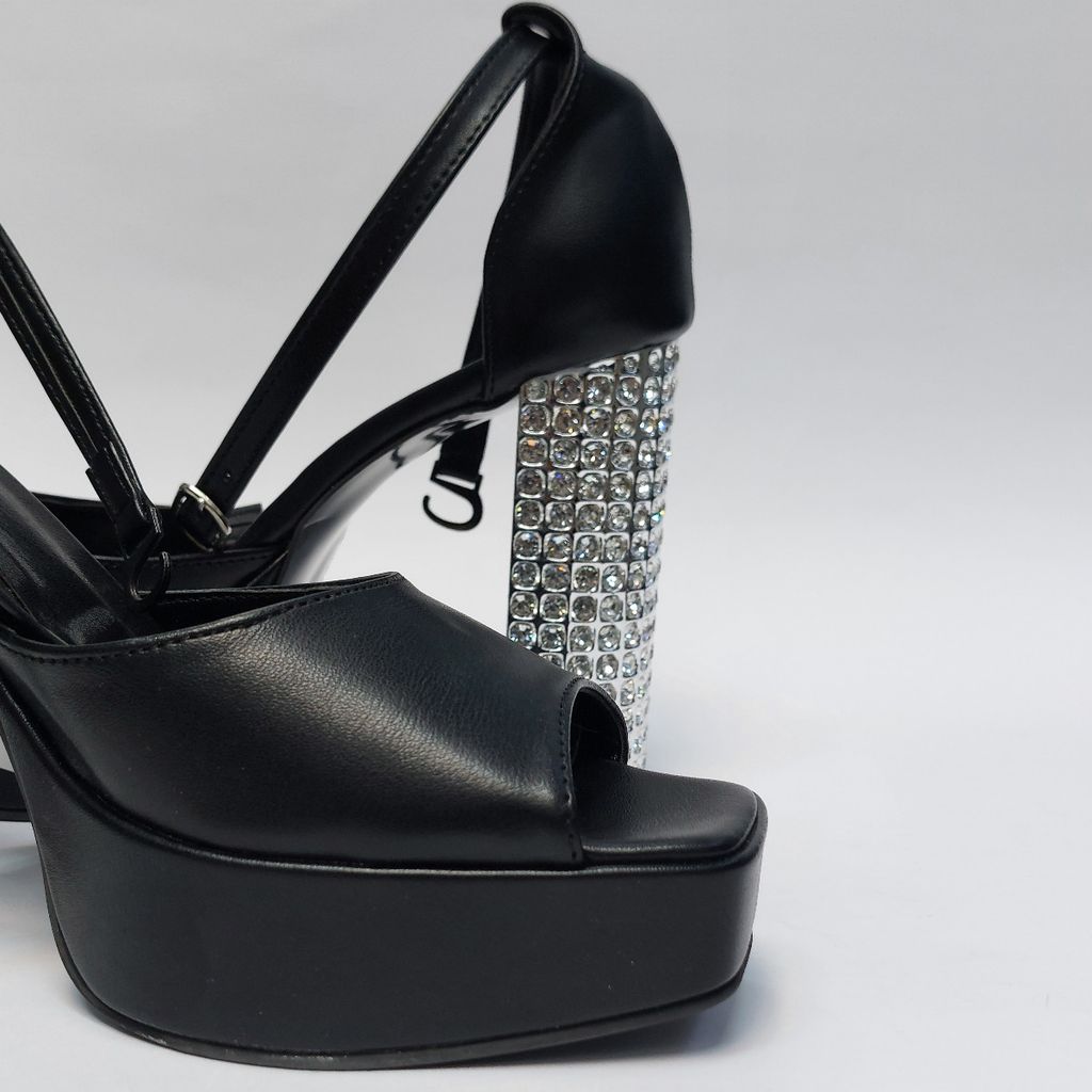 خرید انلاین کفش مجلسی زنانه پاشنه نگین دار