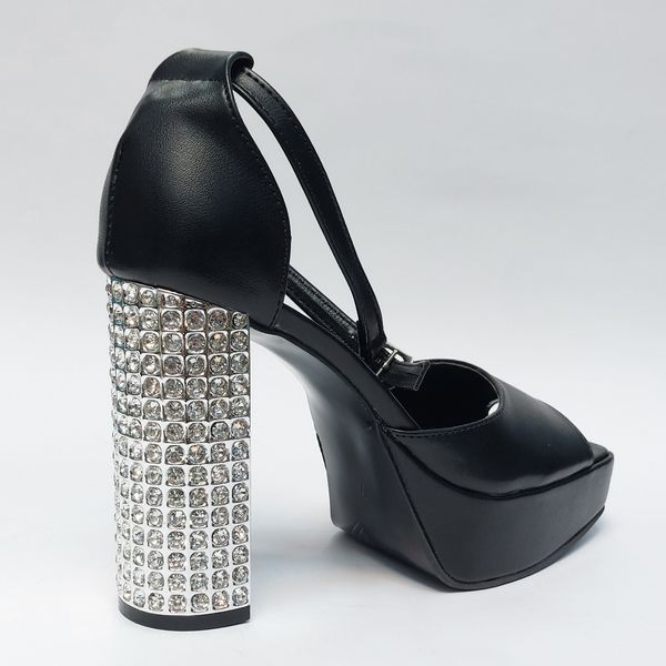 کفش مجلسی زنانه پاشنه نگین دار