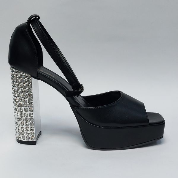 کفش مجلسی زنانه پاشنه نگین دار