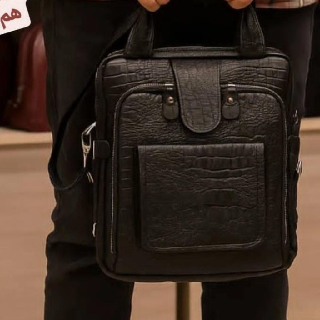 خرید انلاین کیف اداری و دانشجویی تمام چرم گاوی