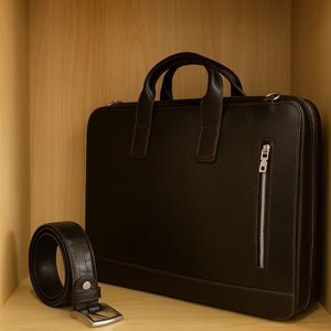 کیف اداری چرم طبیعی گاوی