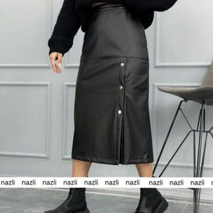 مشخصات دامن چرم مزونی