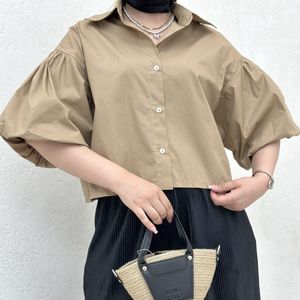 خرید اینترنتی شومیز آستین دوبل چین دار بانک