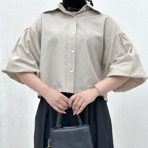 خرید انلاین شومیز آستین دوبل چین دار بانک