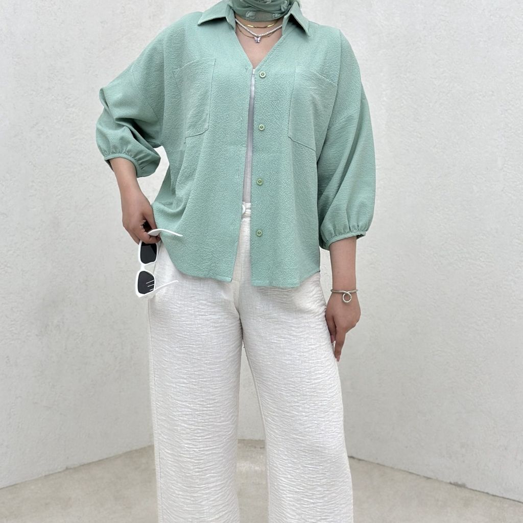 قیمت شومیز آستین چین viona بانک