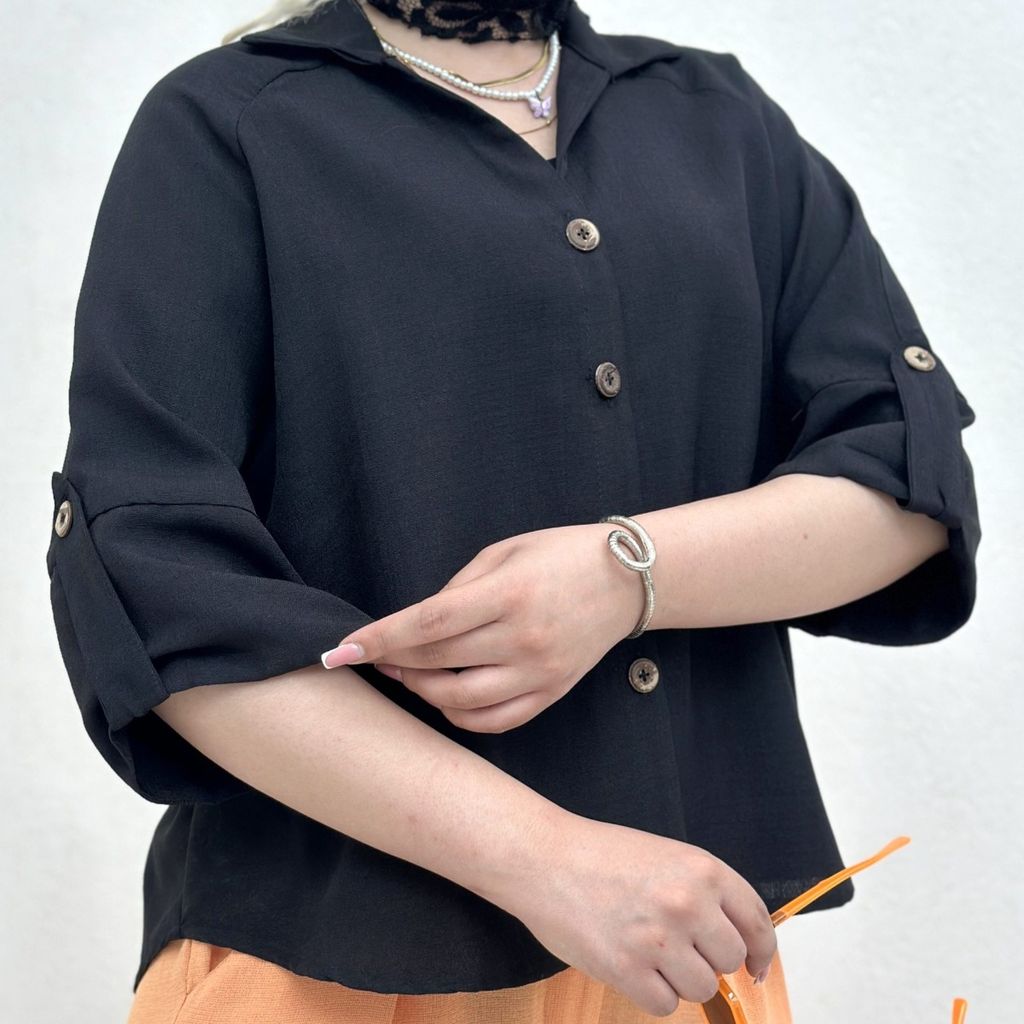 قیمت شومیز آستین دکمه بیلی بانک