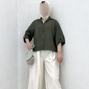 شومیز آستین دکمه بیلی بانک