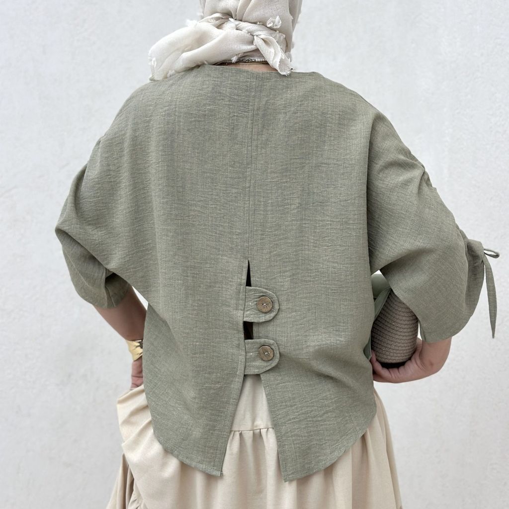 فروش اینترنتی شومیز پشت دکمه چاکدار بانک