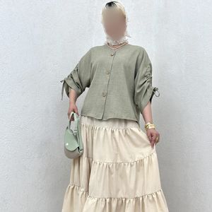 شومیز پشت دکمه چاکدار بانک