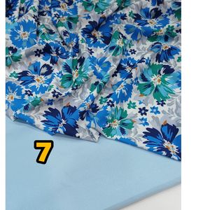 قیمت ارزان پارچه کرپ فلور درجه یک طرح های جدید 1