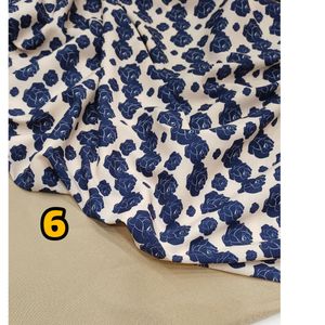 خرید آنلاین پارچه کرپ فلور درجه یک طرح های جدید 1