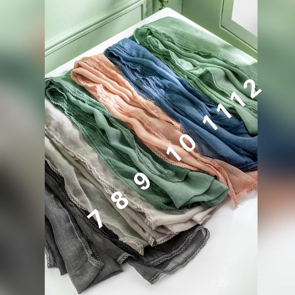 شال دانتل کبریتی حریر نخ