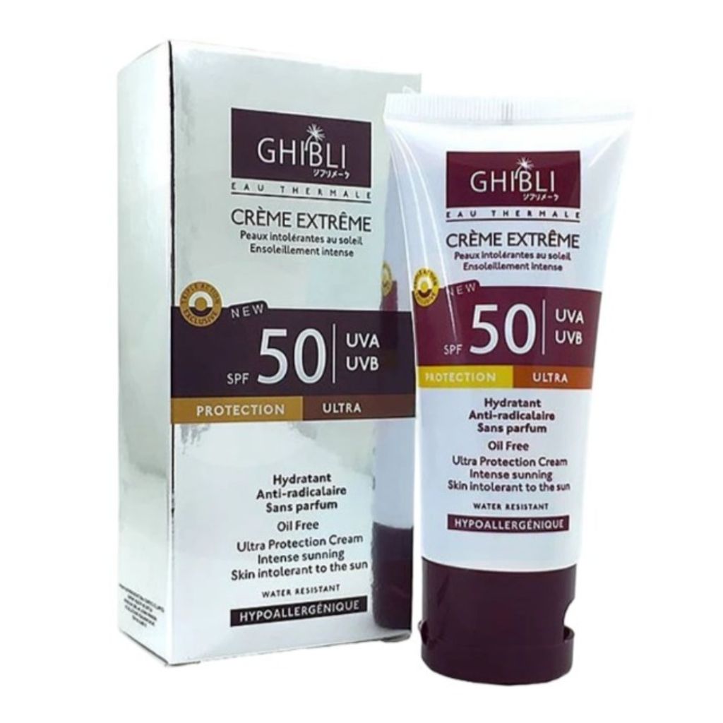مشخصات کرم ضد آفتاب گیاهی رنگی جیبلی SPF 50 وزن 65 گرم