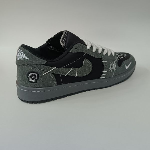 کتونی مردانه نایک جردن وودو مشکی طوسی کیفیت بالا