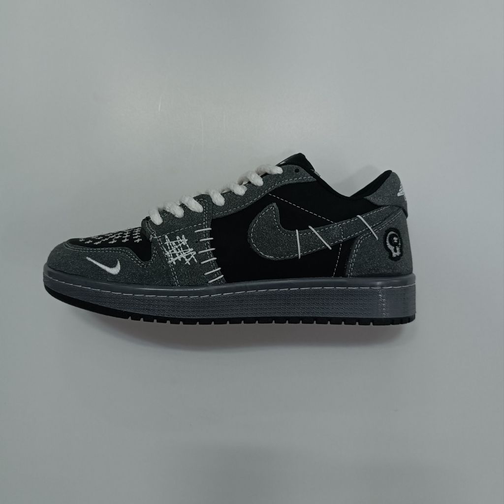 مشخصات کتونی مردانه نایک جردن وودو مشکی طوسی کیفیت بالا