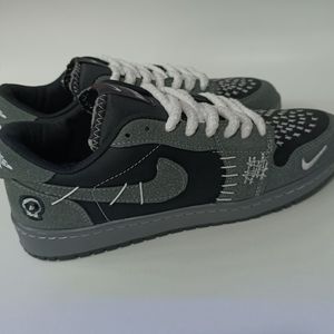 قیمت ارزان کتونی مردانه نایک جردن وودو مشکی طوسی کیفیت بالا