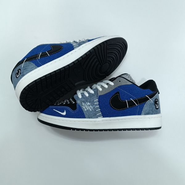 کتونی مردانه نایک جردن وودو آبی کیفیت بالا