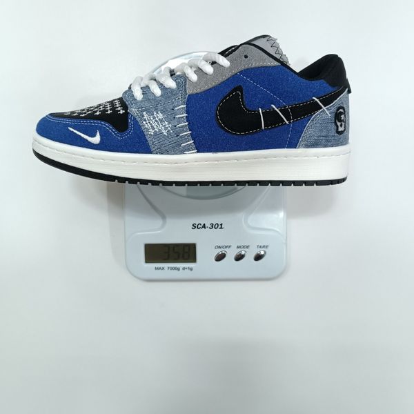 کتونی مردانه نایک جردن وودو آبی کیفیت بالا