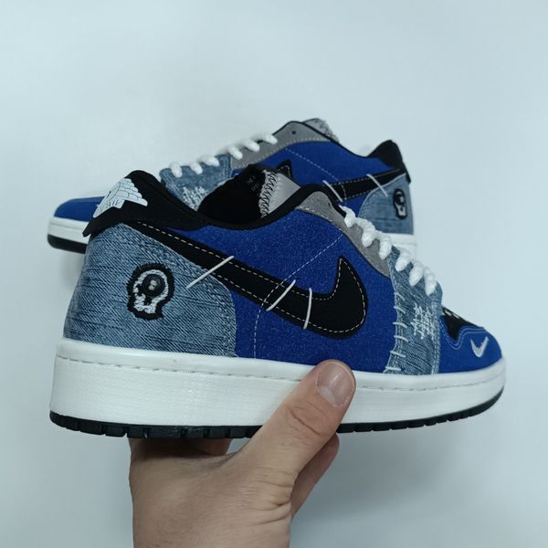 کتونی مردانه نایک جردن وودو آبی کیفیت بالا