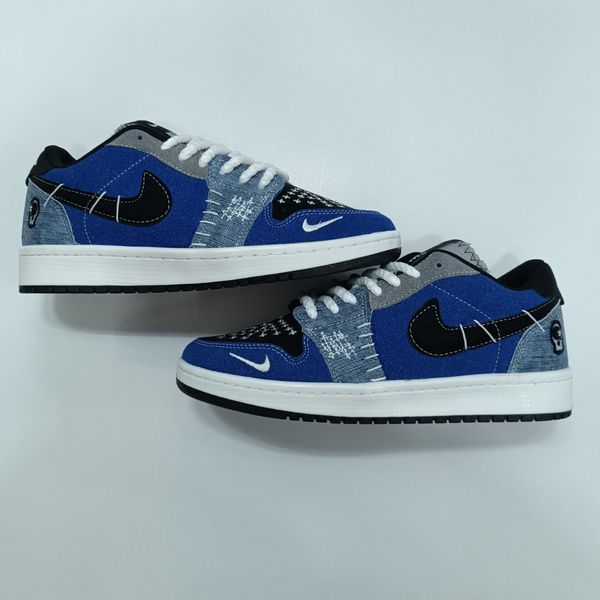 کتونی مردانه نایک جردن وودو آبی کیفیت بالا