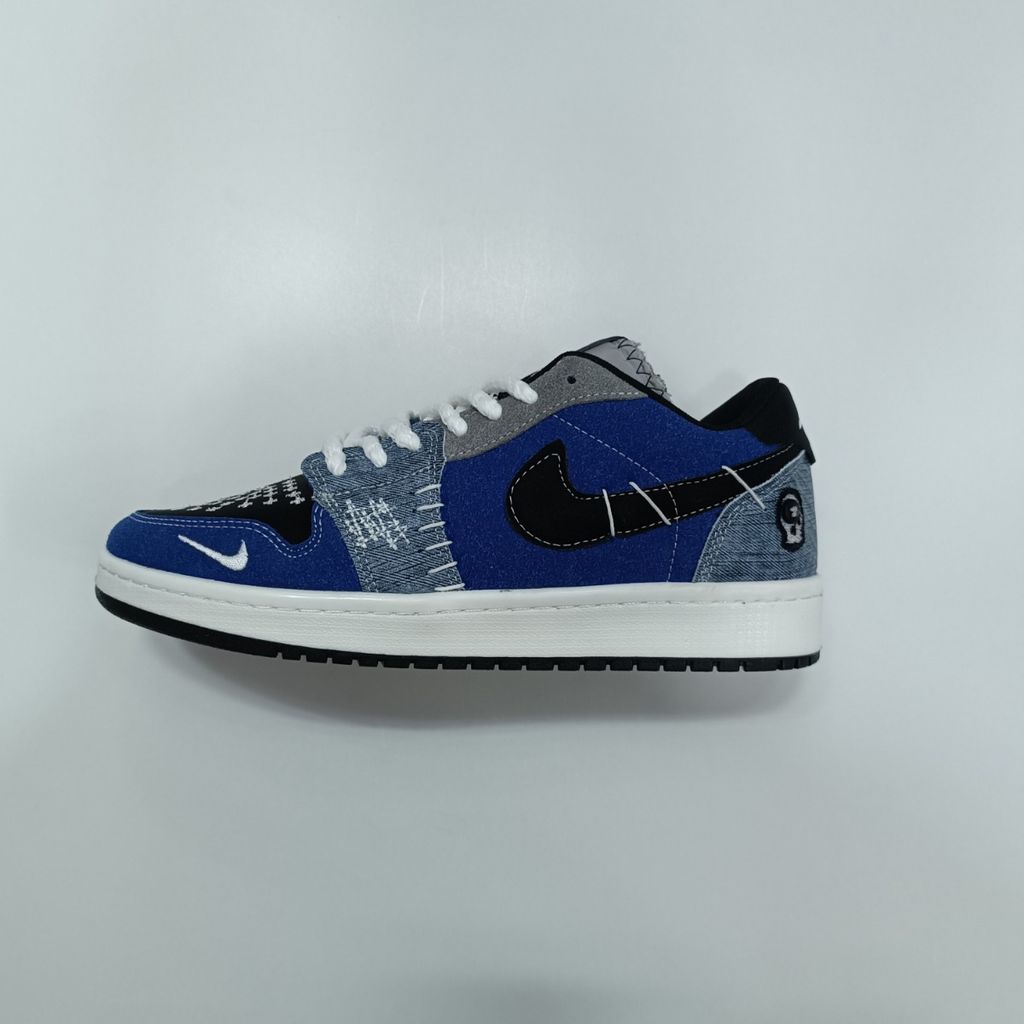 قیمت ارزان کتونی مردانه نایک جردن وودو آبی کیفیت بالا