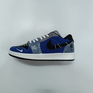 قیمت ارزان کتونی مردانه نایک جردن وودو آبی کیفیت بالا