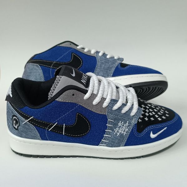 کتونی مردانه نایک جردن وودو آبی کیفیت بالا