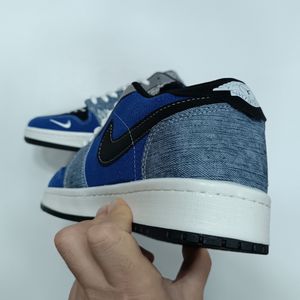 مشخصات کتونی مردانه نایک جردن وودو آبی کیفیت بالا