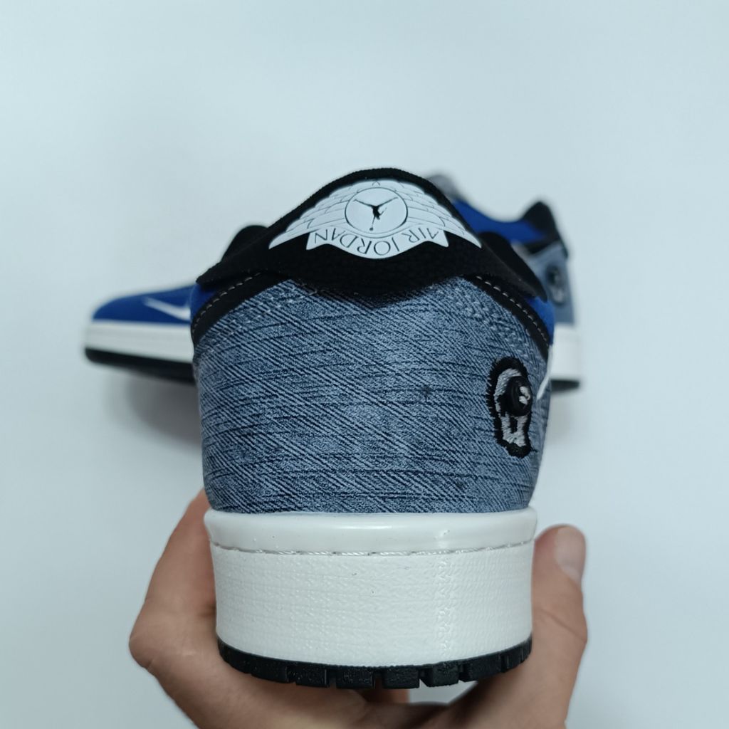 مشخصات کتونی مردانه نایک جردن وودو آبی کیفیت بالا